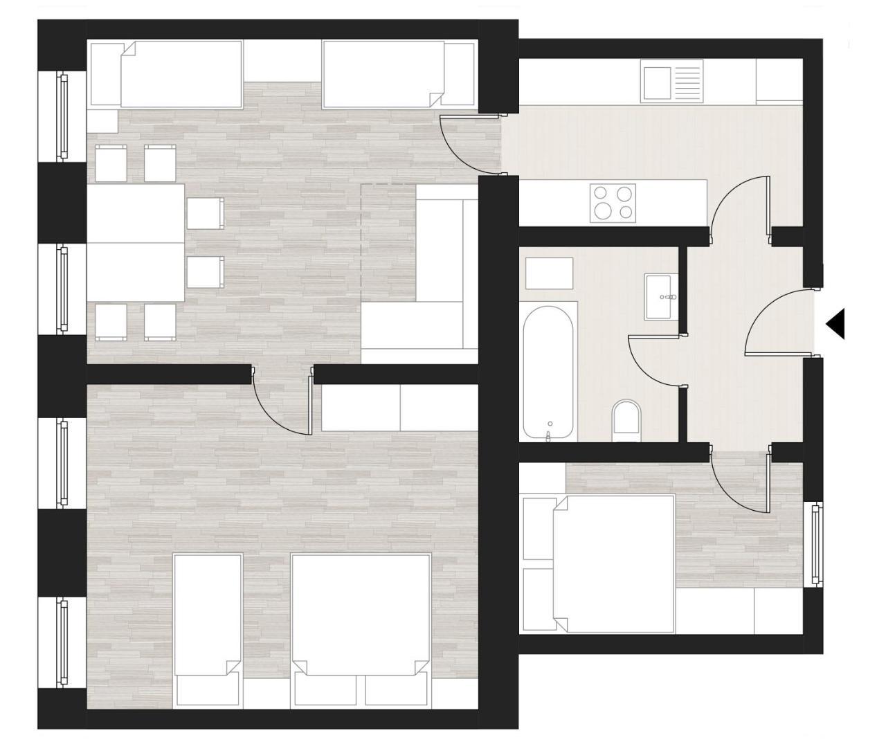 Betariel'Com Hauptbahnhof Appartement Wenen Buitenkant foto